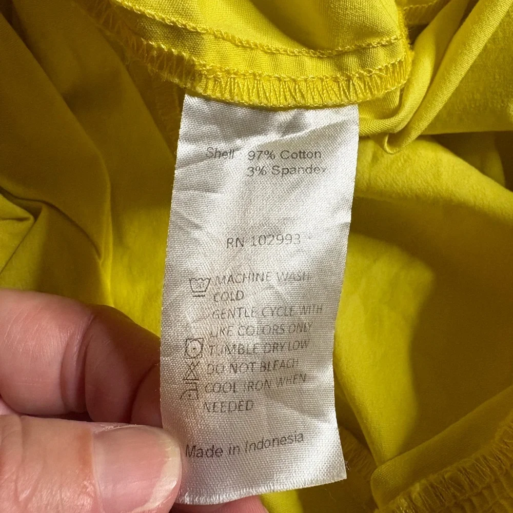 Marissa Webb- Yellow Cutout Midi Dress. Size 8 - Picture 7 of 10